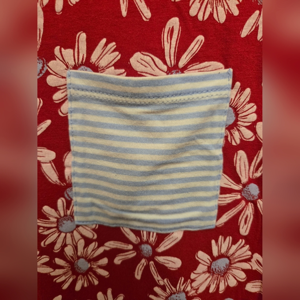 Red Floral Tee - Picture 3 of 7